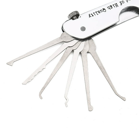 lockpicking foldable lock pick set tool unlocking opener locksmith crochetage ! lockpicking foldable lock pick set tool unlocking opener locksmith crochetage !